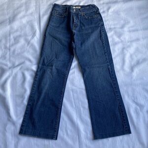 Levis 512 Boot Cut Perfectly Slimming Blue Denim Size 4M